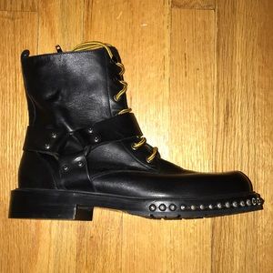Pinko combat boots